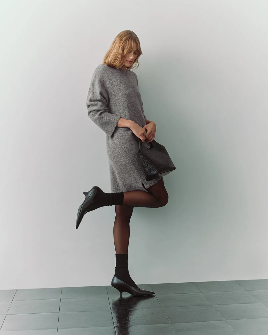 Alpaca Wool Sweater Dress sold by Cuyana product image thumbnail 2