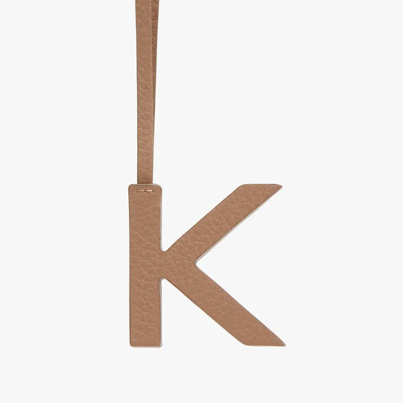 Letter Keychain K sold by Cuyana