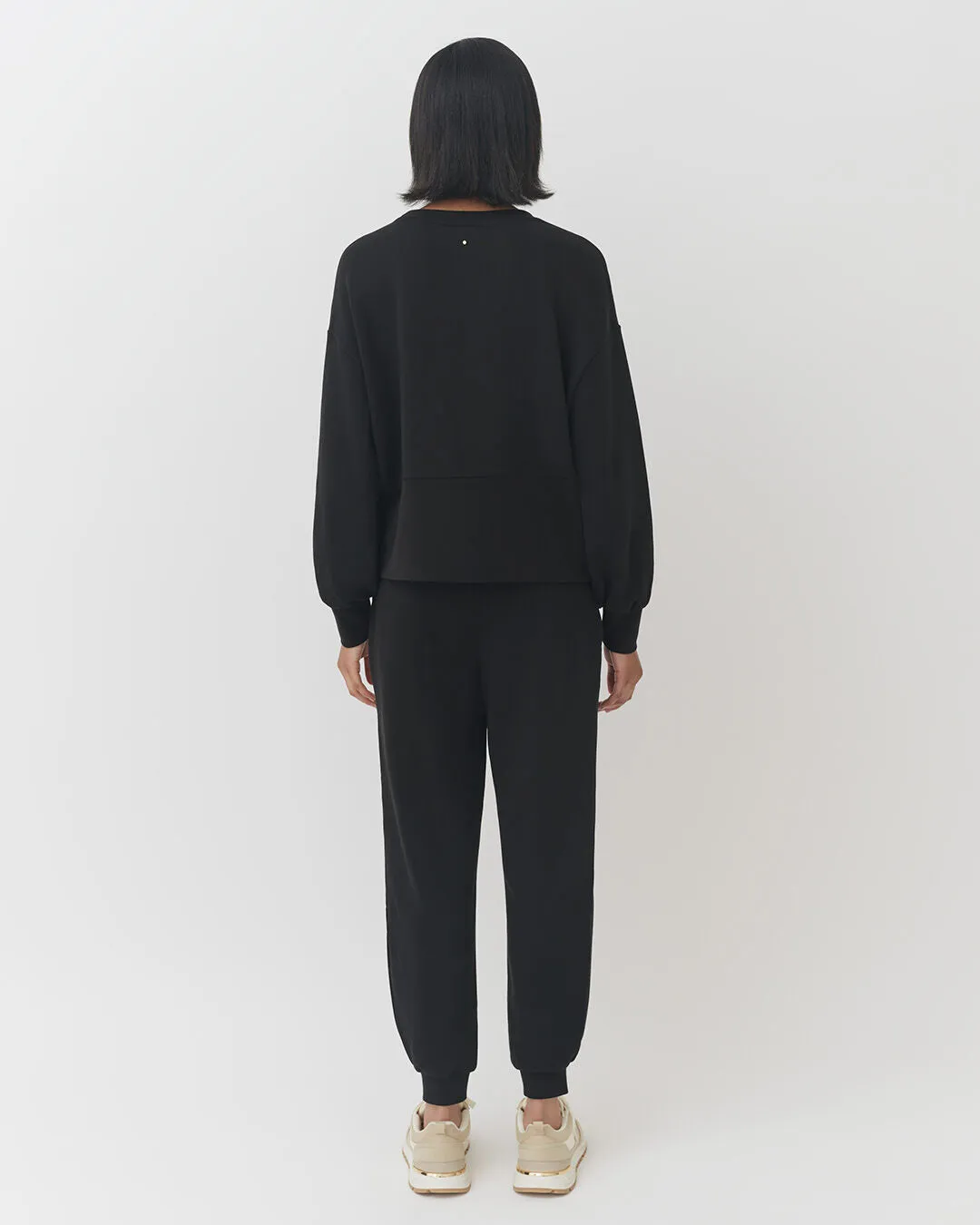 Terry Balloon Sleeve Sweatshirt sold by Cuyana