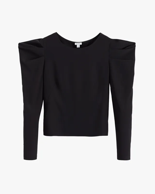 Silk Puff Sleeve Top sold by Cuyana