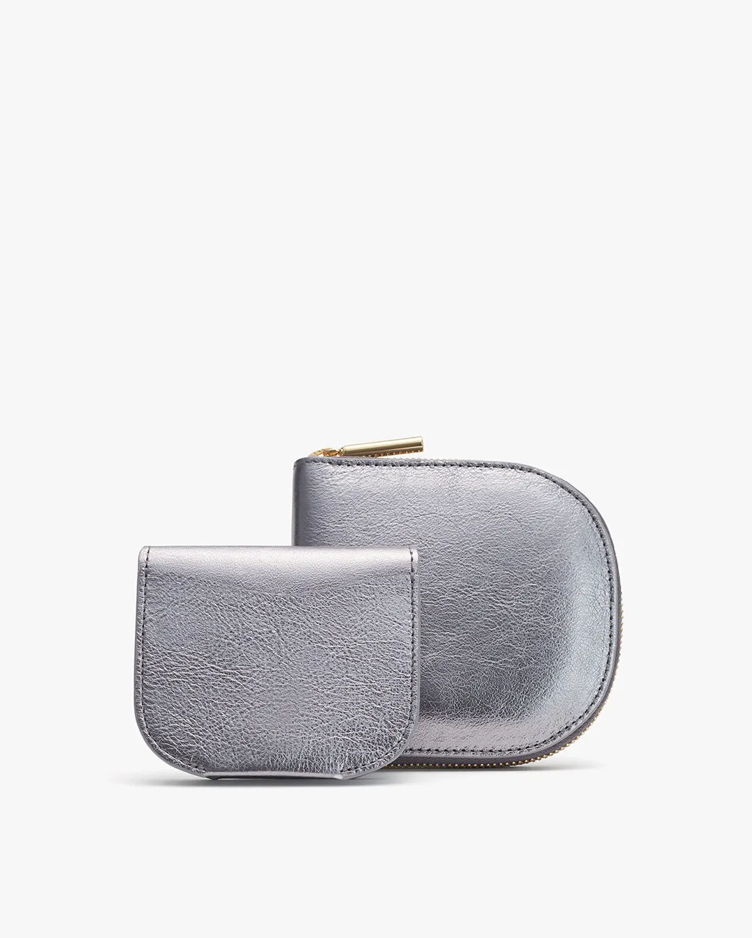 Duo Small Zip Wallet (Shimmer) sold by Cuyana product image thumbnail 4