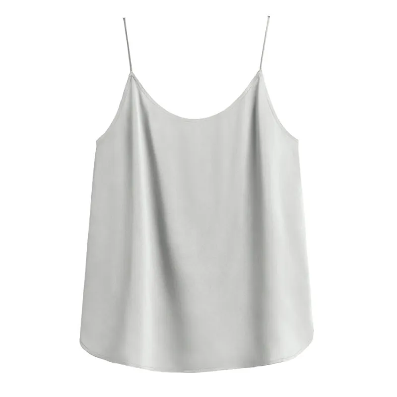 Washable Charmeuse Cross-Back Cami sold by Cuyana