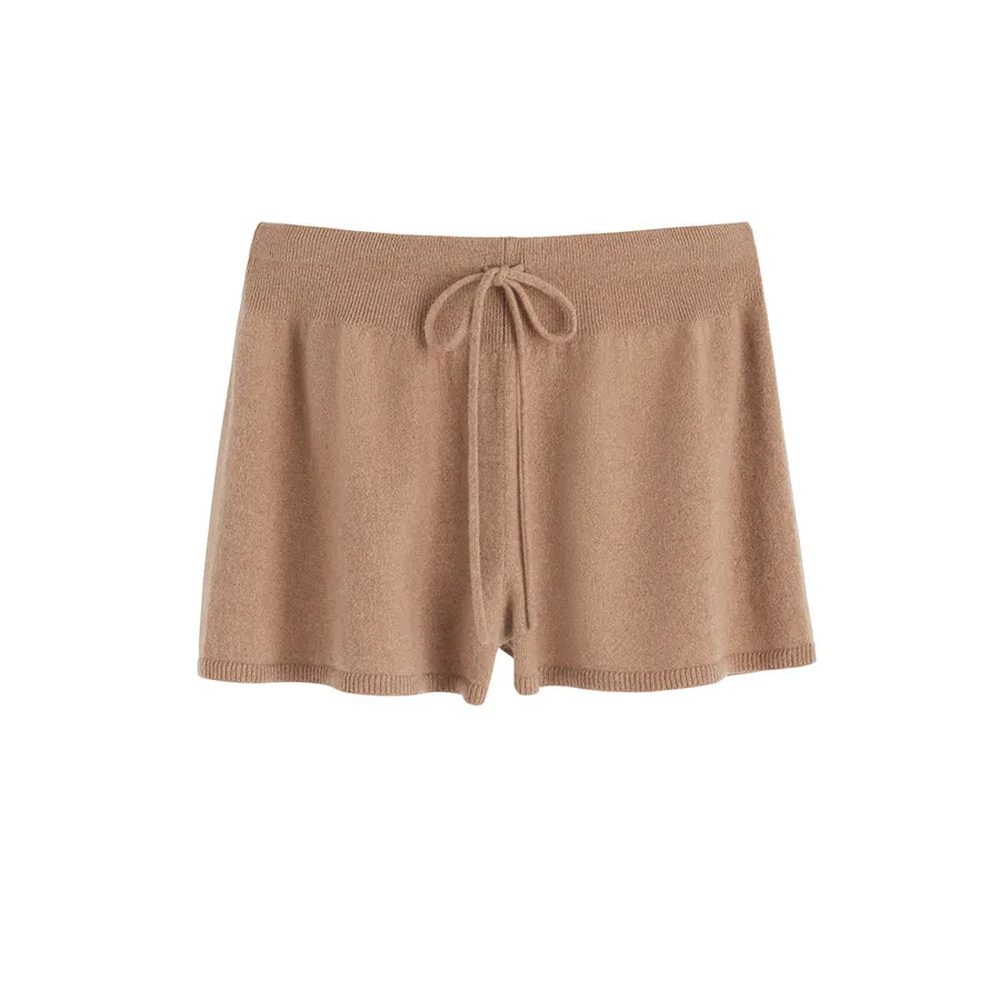 Single-Origin Cashmere Shorts sold by Cuyana