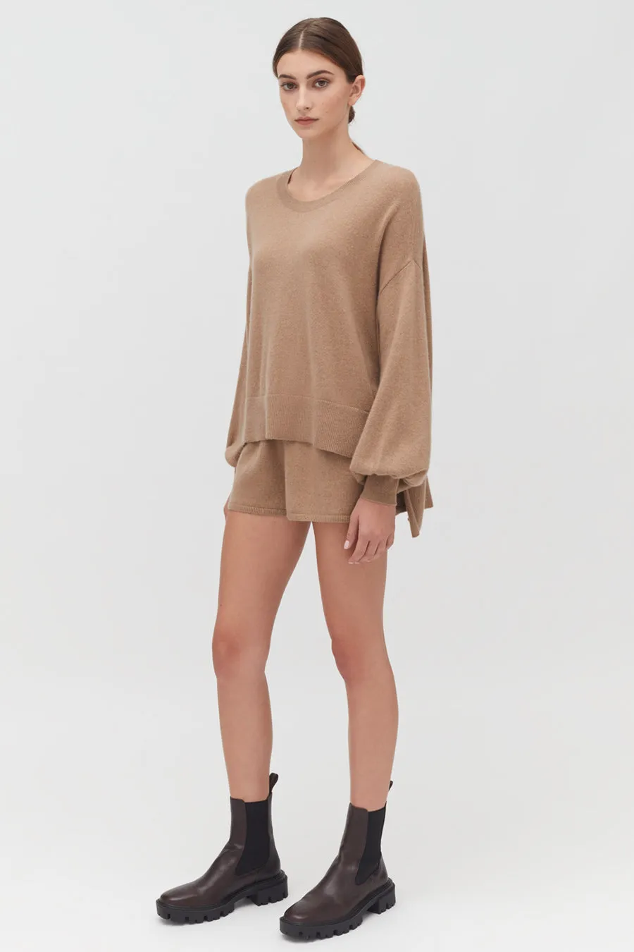 Single-Origin Cashmere Shorts sold by Cuyana product image thumbnail 5