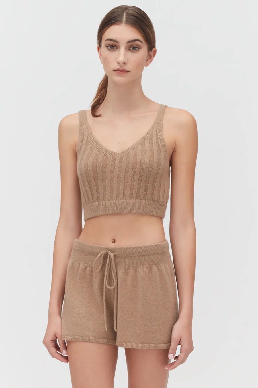 Single-Origin Cashmere Shorts sold by Cuyana product image thumbnail 2