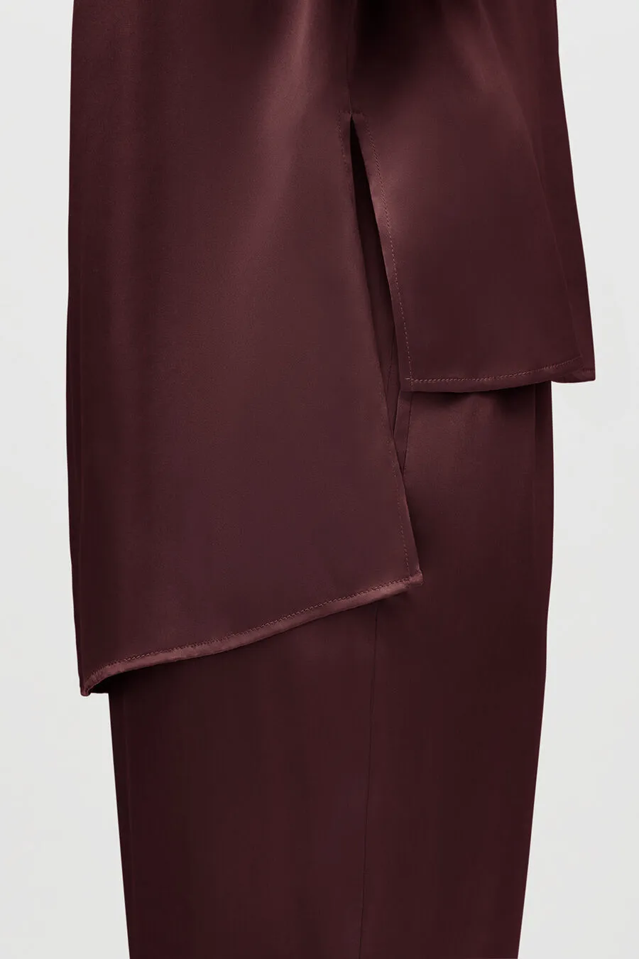 Washable Charmeuse High-Low Top sold by Cuyana product image thumbnail 3