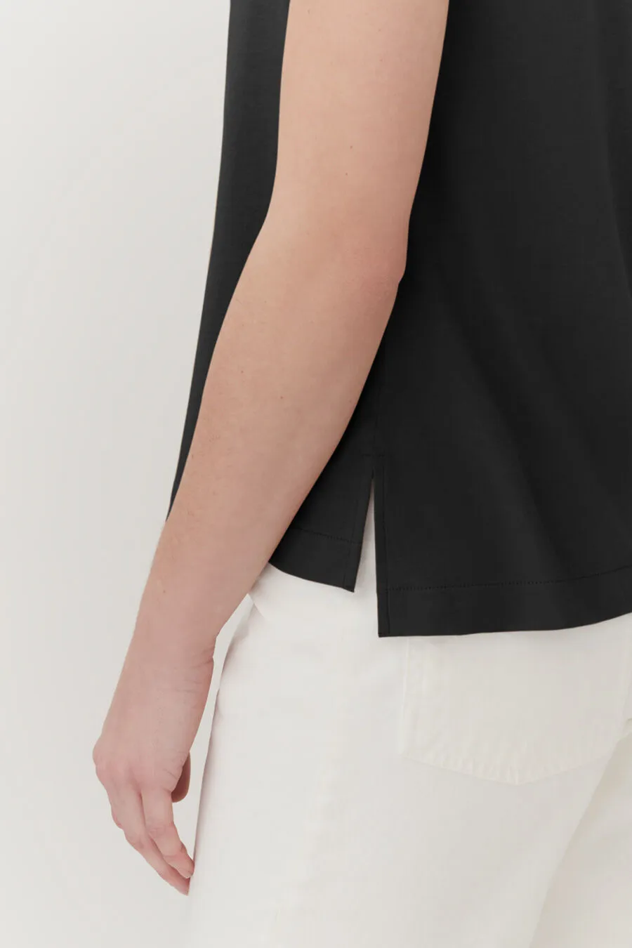 Pima V-Neck Tee sold by Cuyana product image thumbnail 3