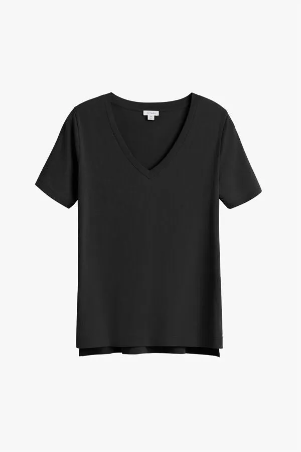 Pima V-Neck Tee sold by Cuyana product image thumbnail 4