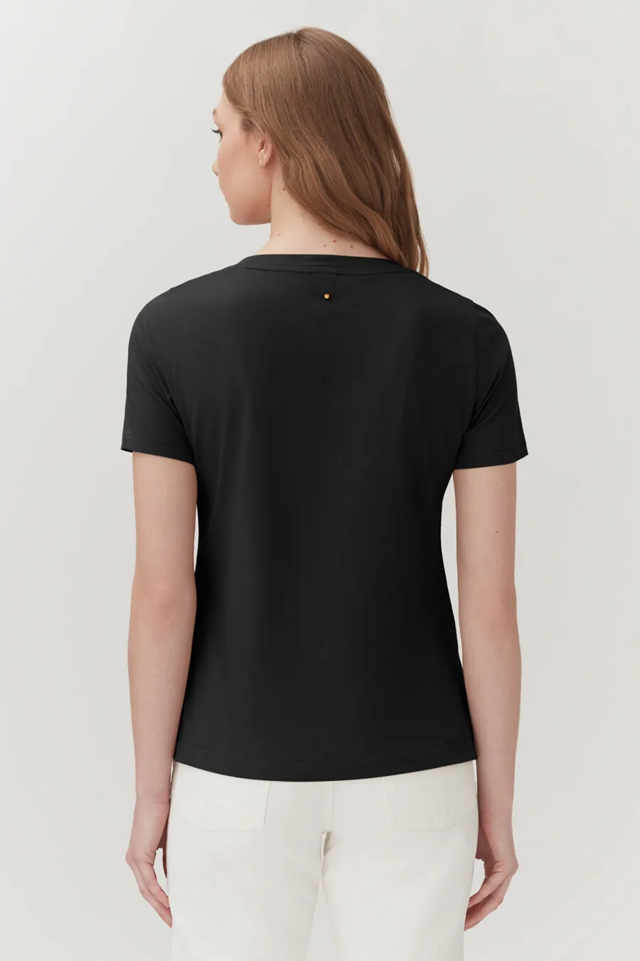 Pima V-Neck Tee sold by Cuyana product image thumbnail 2