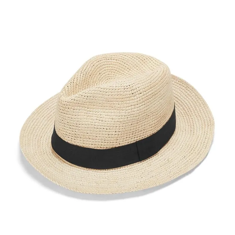 Folding Panama Hat sold by Cuyana