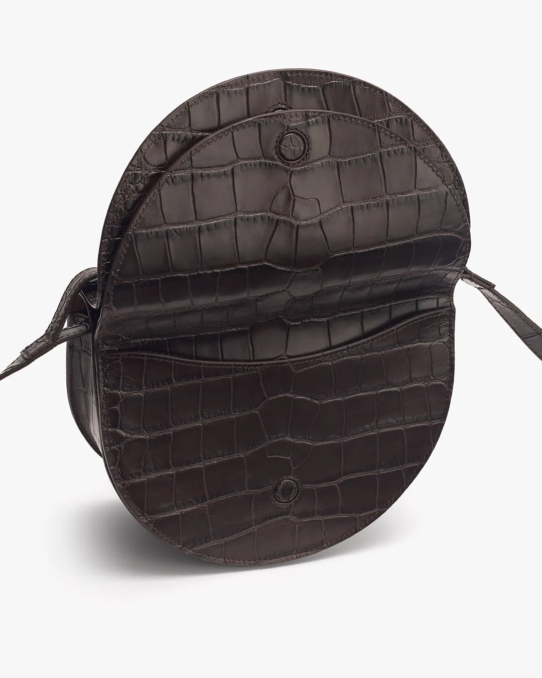 Double Moon Saddle Bag (Croco) sold by Cuyana product image thumbnail 2