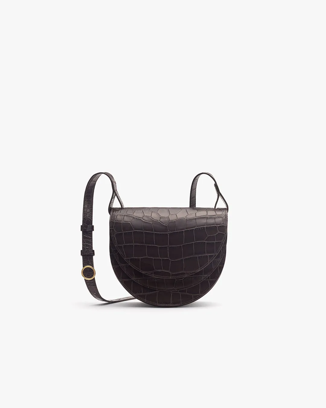 Double Moon Saddle Bag (Croco) sold by Cuyana product image thumbnail 5