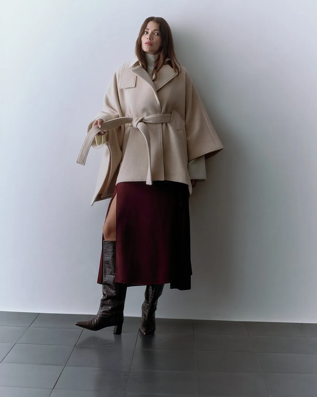 Wool Cape sold by Cuyana product image thumbnail 2