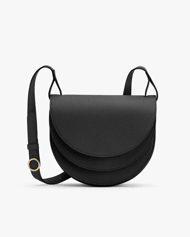 Double Moon Saddle Bag sold by Cuyana