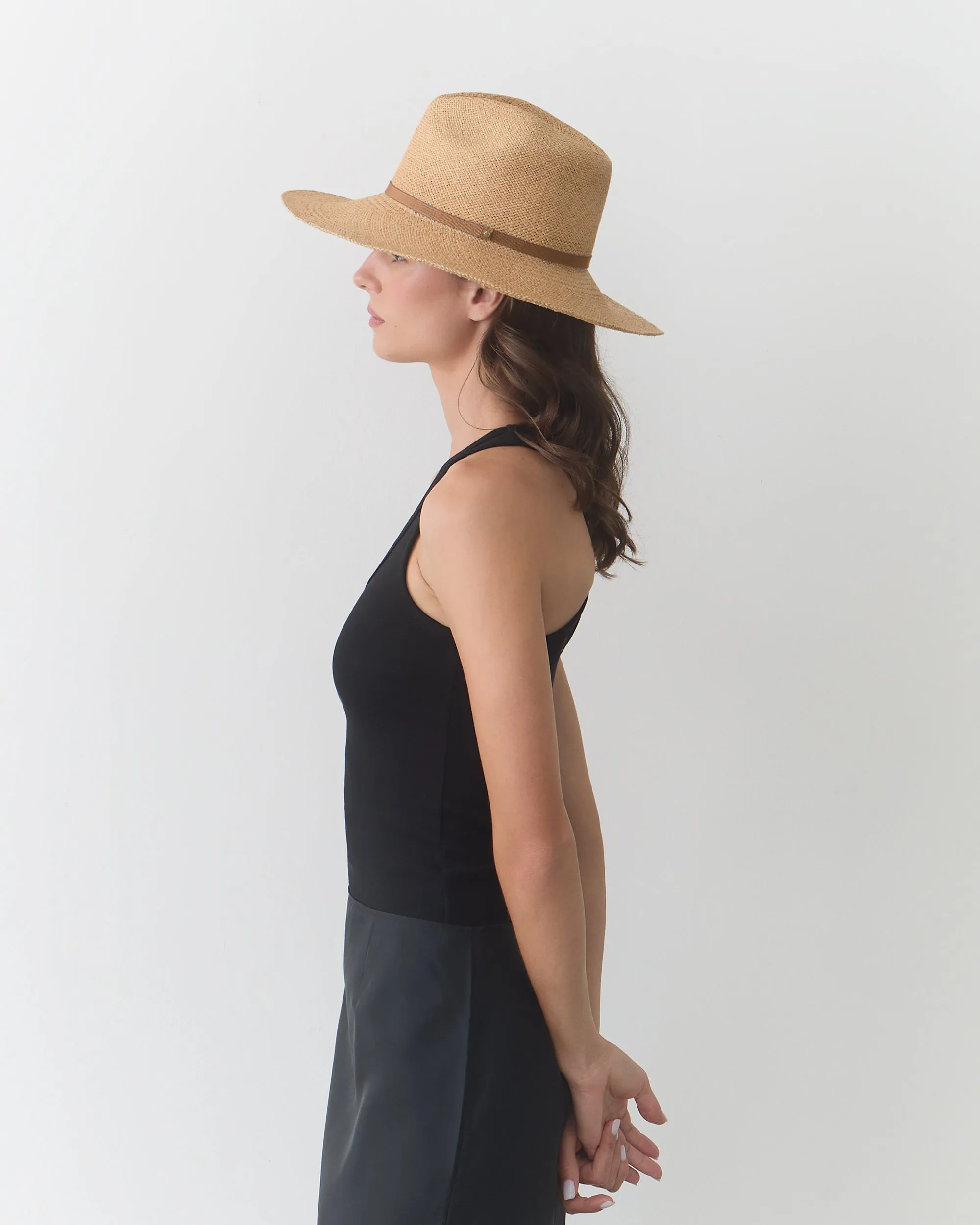 Packable Wide Brim Ecuador Hat sold by Cuyana product image thumbnail 3