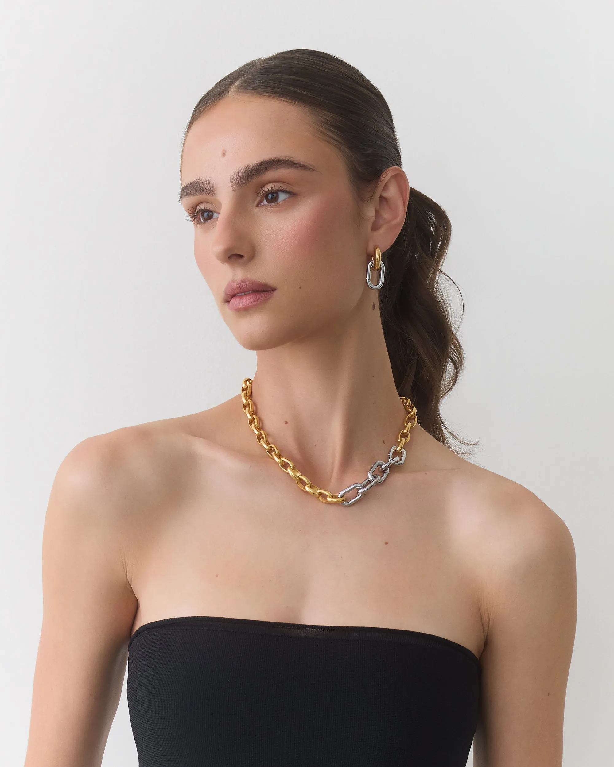 Duo Chain Necklace sold by Cuyana product image thumbnail 4