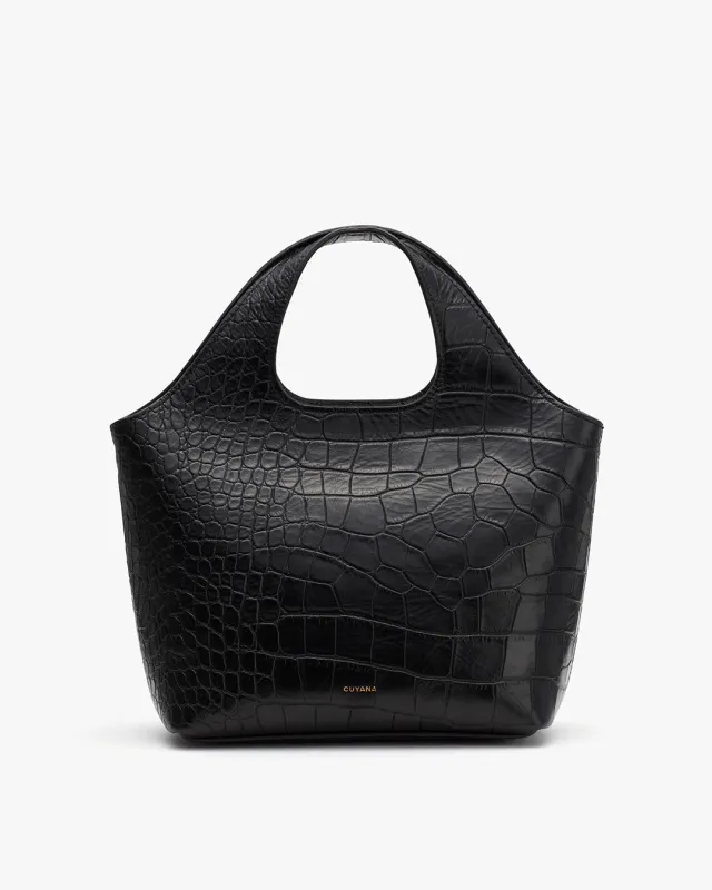 Mini System Tote (Croco) sold by Cuyana