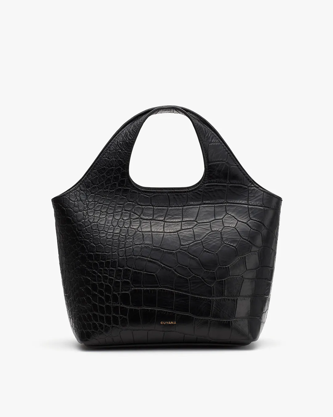 Mini System Tote (Croco) sold by Cuyana