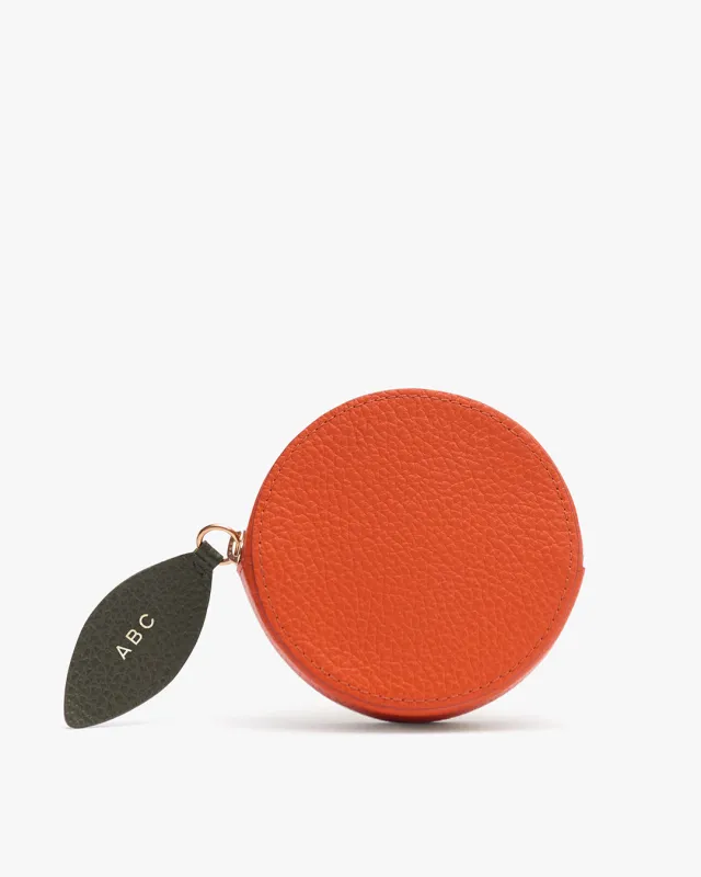Tangerine Pouch made by Cuyana