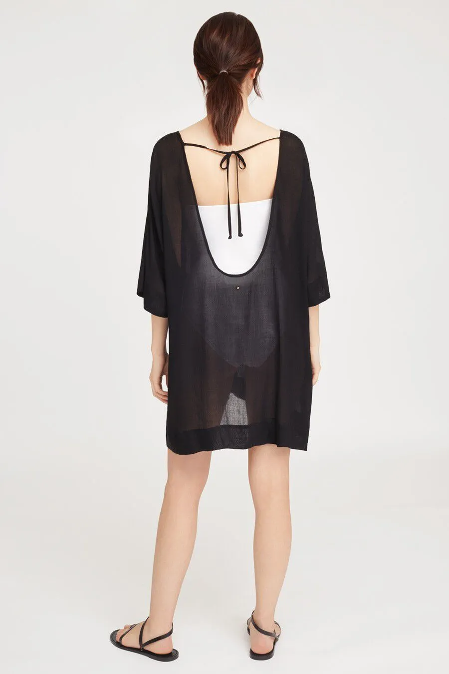 Open Back Mini Tunic sold by Cuyana product image thumbnail 3