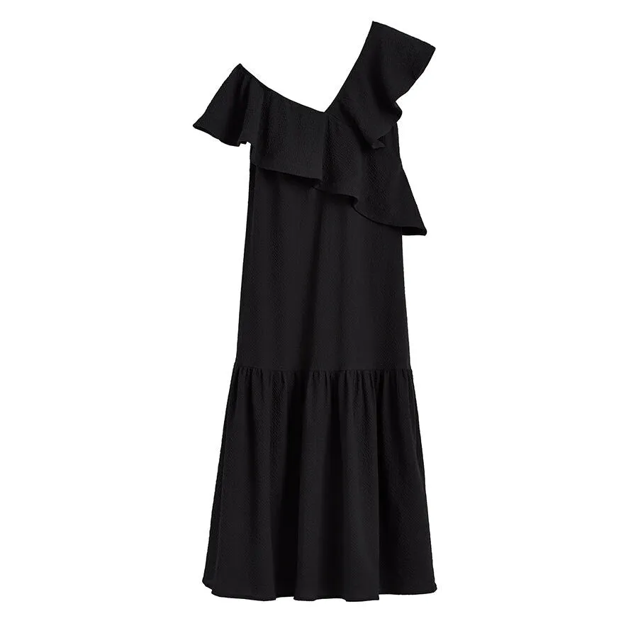 Maxi Flounce Dress sold by Cuyana
