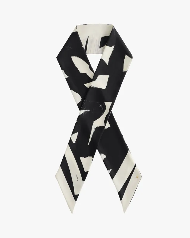 Silk Skinny Scarf made by Cuyana