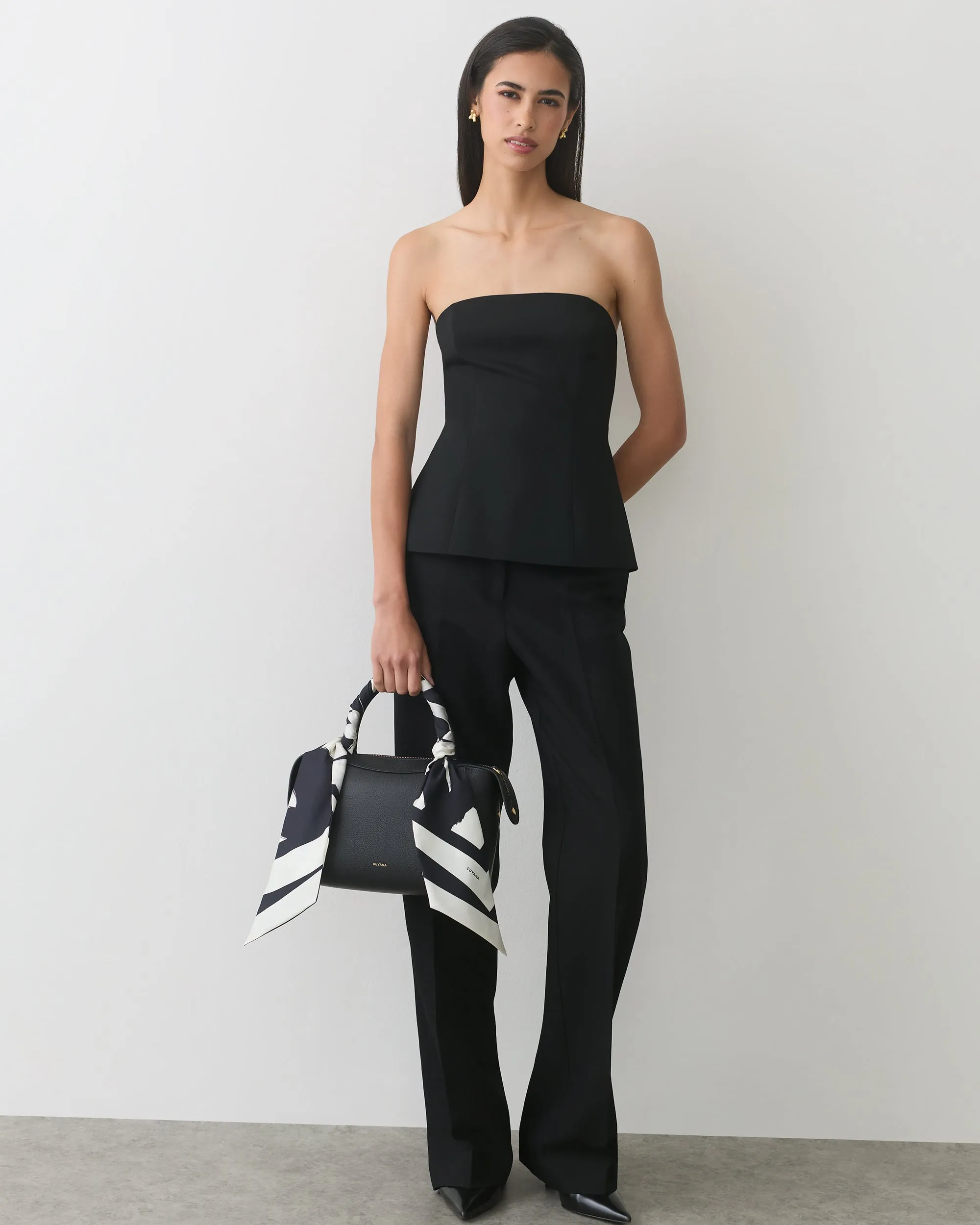 Silk Skinny Scarf sold by Cuyana product image thumbnail 3