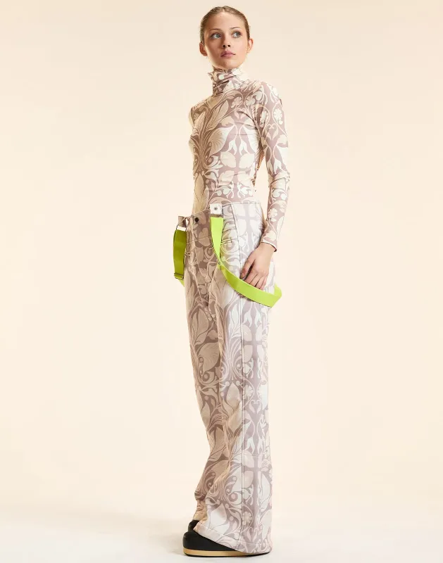 Art Nouveau Ski Pants sold by Cynthia Rowley