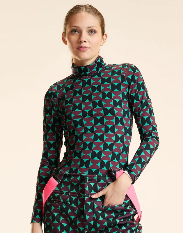 Art Nouveau Turtleneck sold by Cynthia Rowley