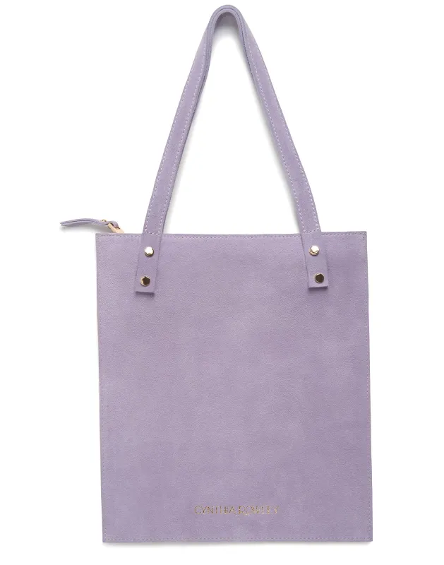 Sleek Suede Tote sold by Cynthia Rowley