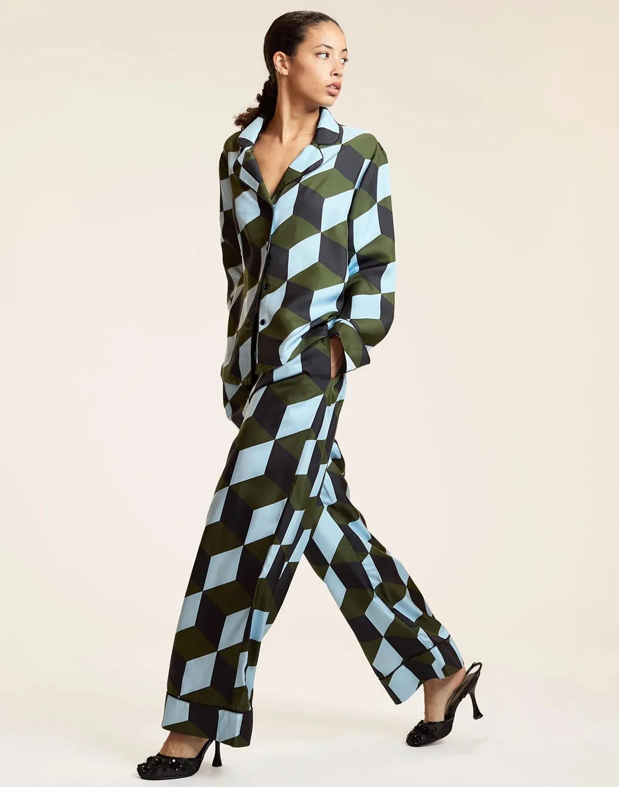 Art Deco PJ Pants sold by Cynthia Rowley product image thumbnail 2