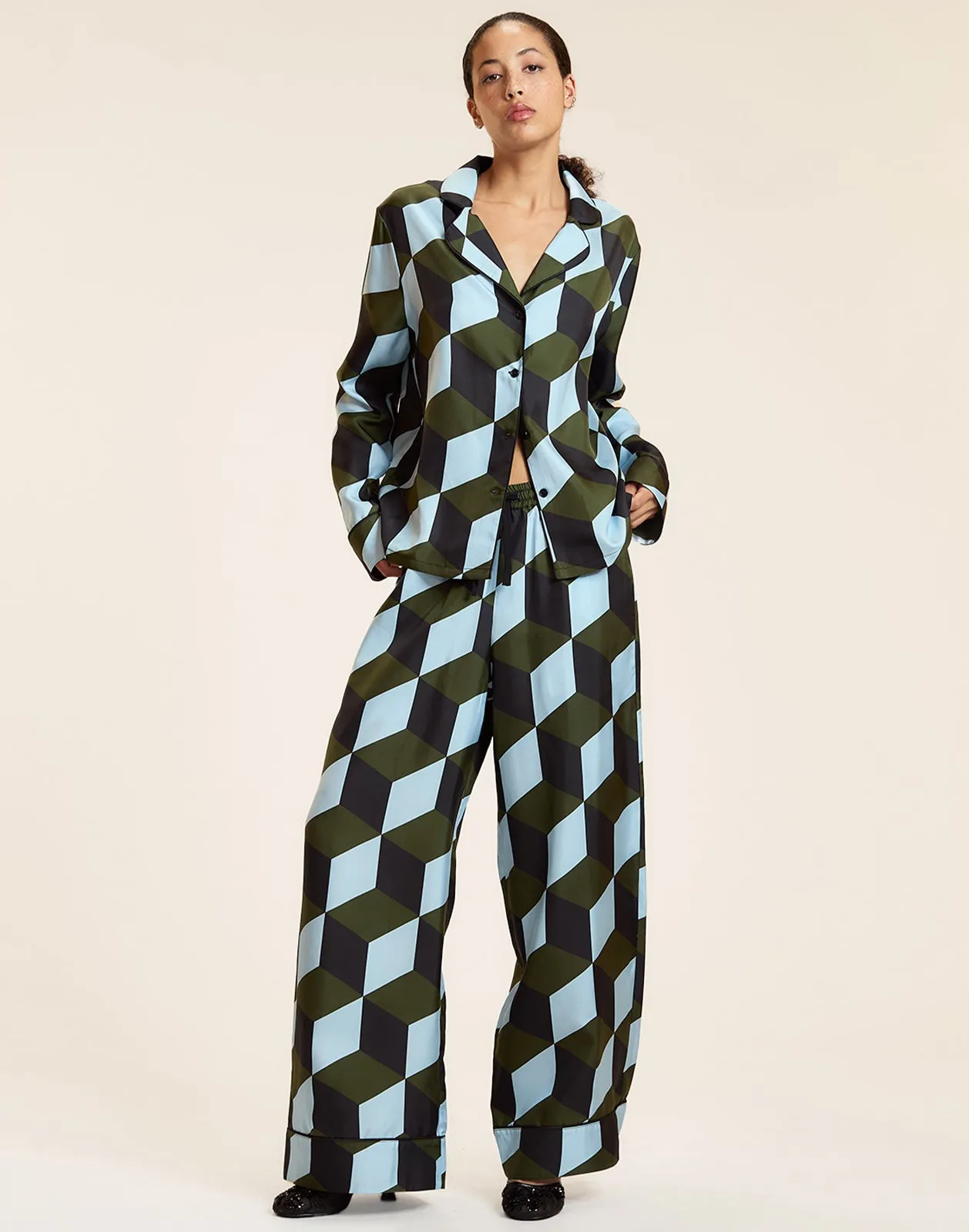 Art Deco PJ Pants sold by Cynthia Rowley