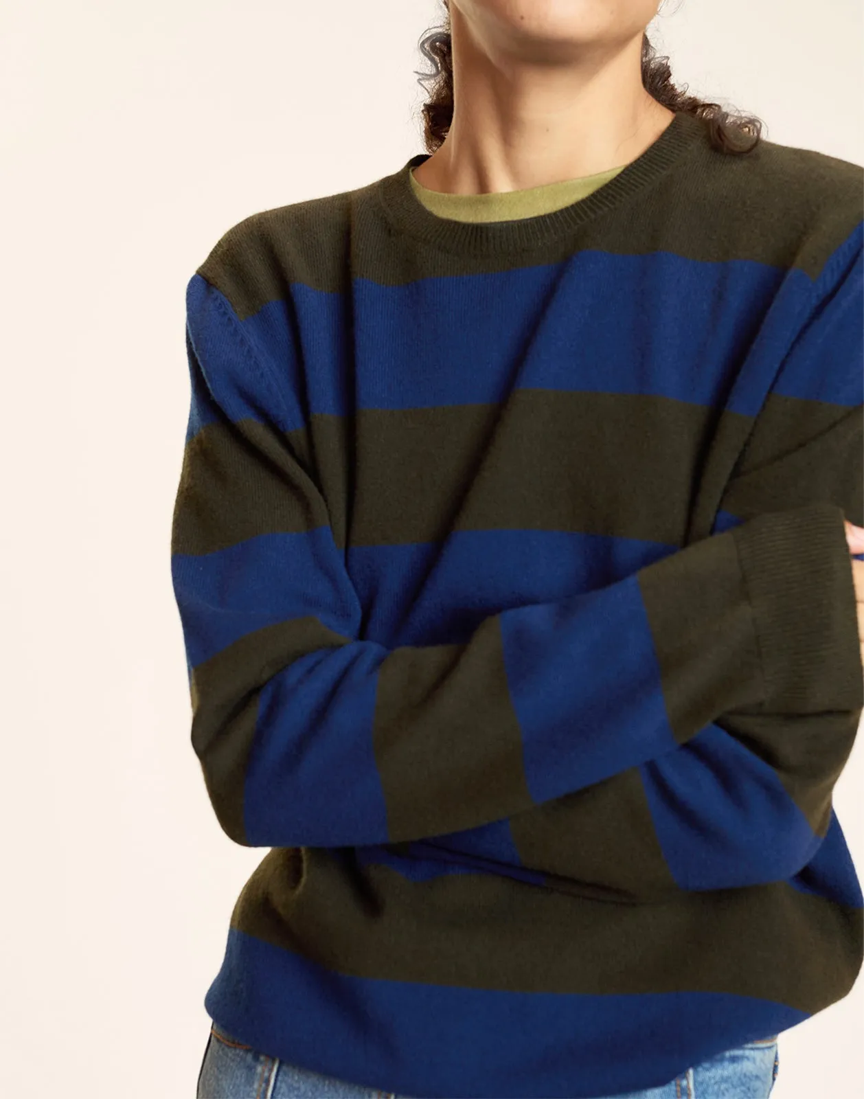 Lucky Stripes Cashmere Sweater sold by Cynthia Rowley product image thumbnail 4