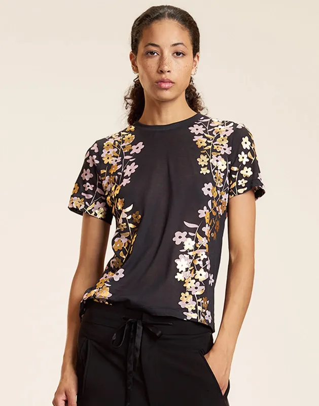 Foil Printed Tee sold by Cynthia Rowley