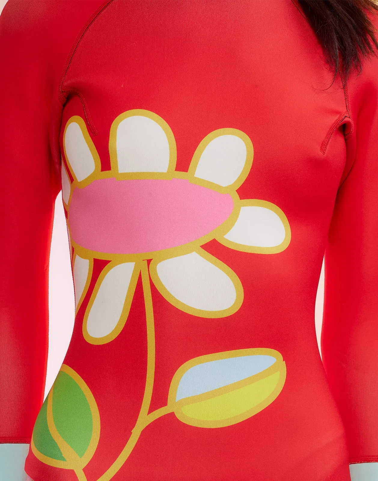 Spring Daisy Wetsuit sold by Cynthia Rowley product image thumbnail 2