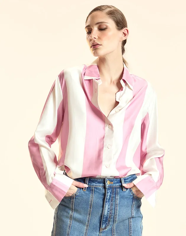 Collectible Stripe Silk Shirt sold by Cynthia Rowley