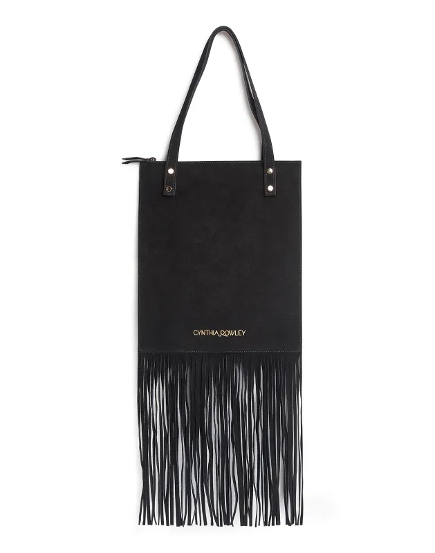 Felicity Fringe Suede Tote sold by Cynthia Rowley