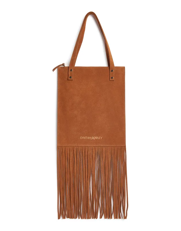 Felicity Fringe Suede Tote sold by Cynthia Rowley