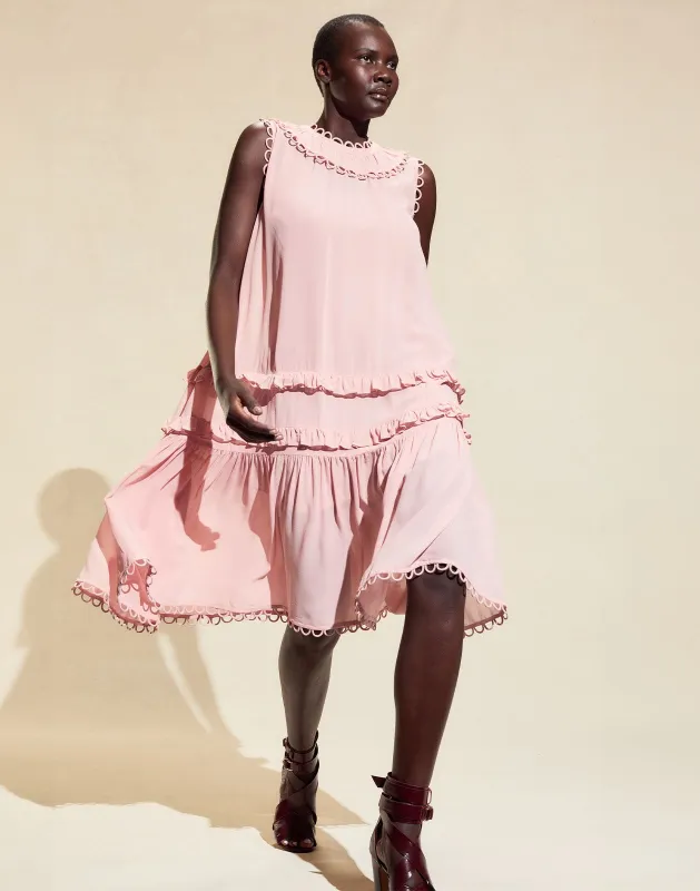 Annabelle Sleeveless Midi Dress sold by Cynthia Rowley