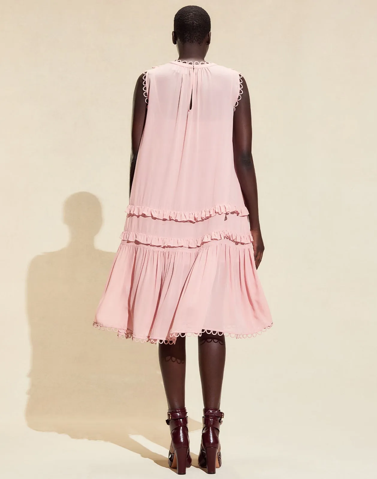 Annabelle Sleeveless Midi Dress sold by Cynthia Rowley product image thumbnail 3