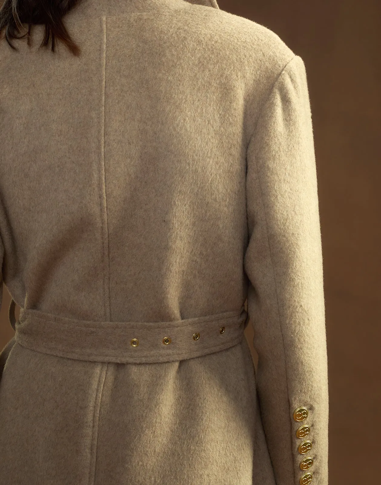 Noa Wool Trench Coat sold by Cynthia Rowley product image thumbnail 5