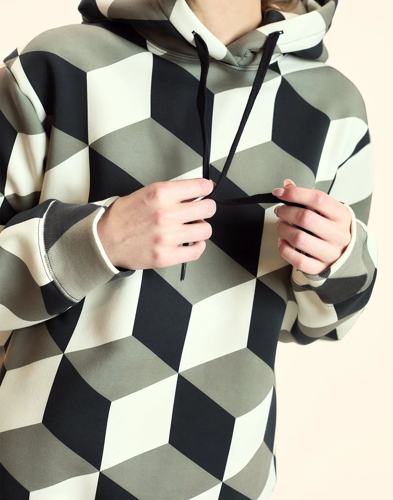 The Illusion Hoodie sold by Cynthia Rowley product image thumbnail 3