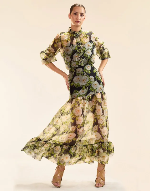 Cornelia Silk Skirt made by Cynthia Rowley