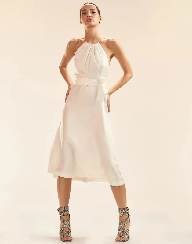 Talita Silk Wrap Dress sold by Cynthia Rowley