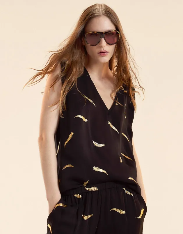 Light as a Feather Top sold by Cynthia Rowley