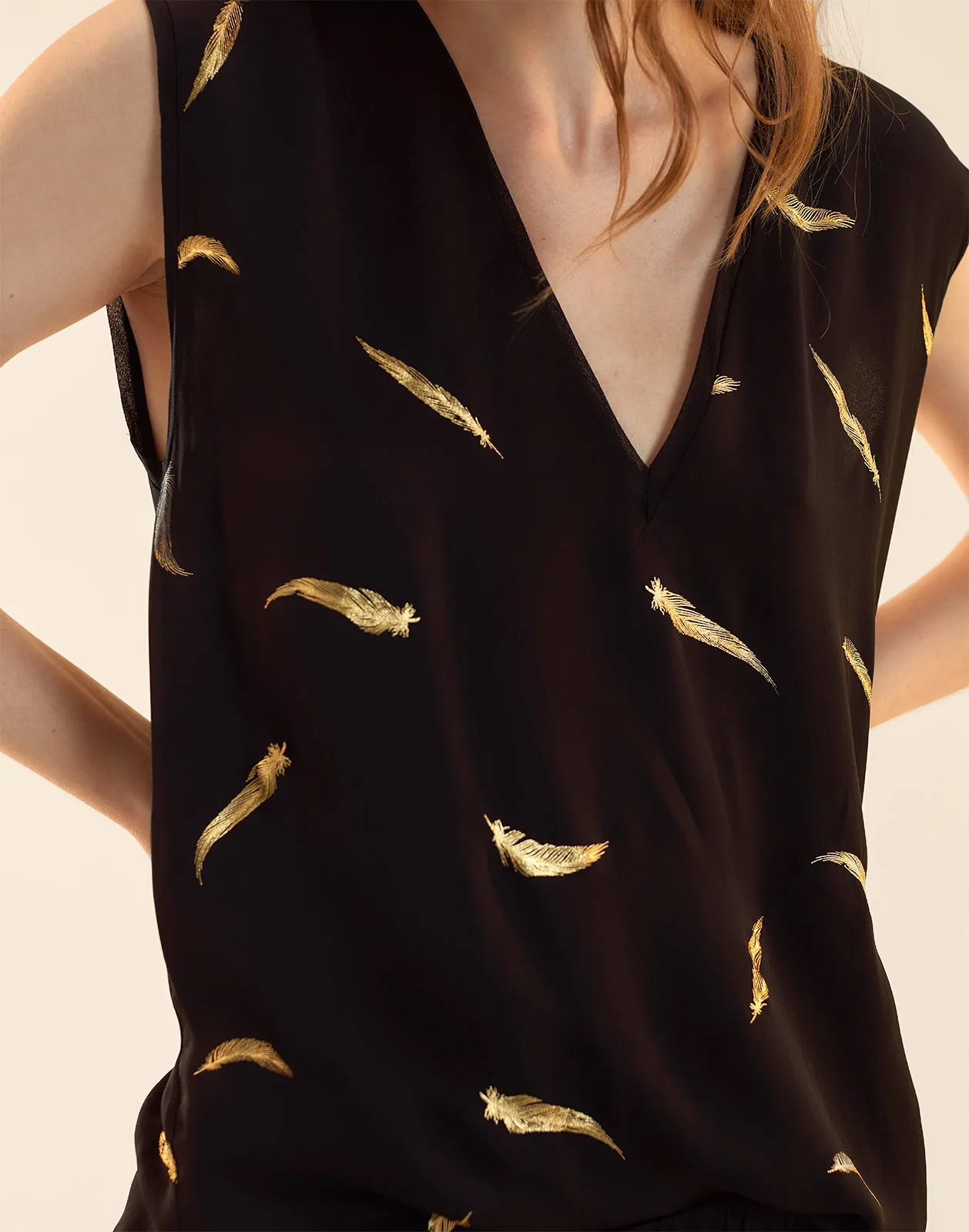 Light as a Feather Top sold by Cynthia Rowley product image thumbnail 5