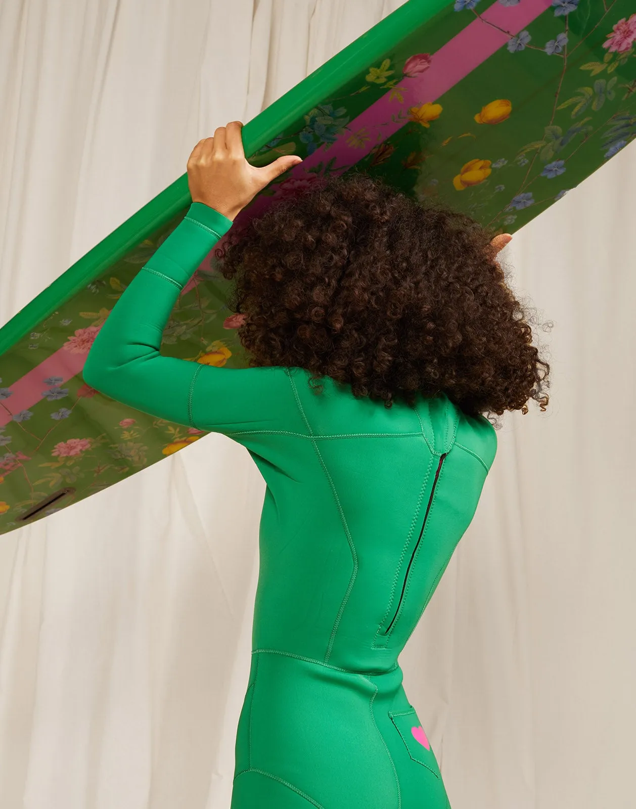 Custom 7' Surfboard - Green Garden Floral sold by Cynthia Rowley product image thumbnail 3