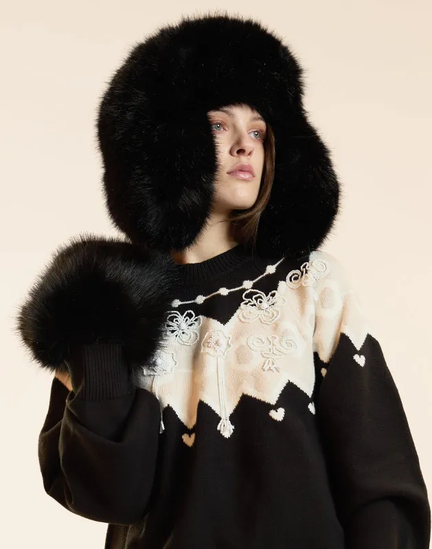 Snow Bunny Trapper Hat sold by Cynthia Rowley