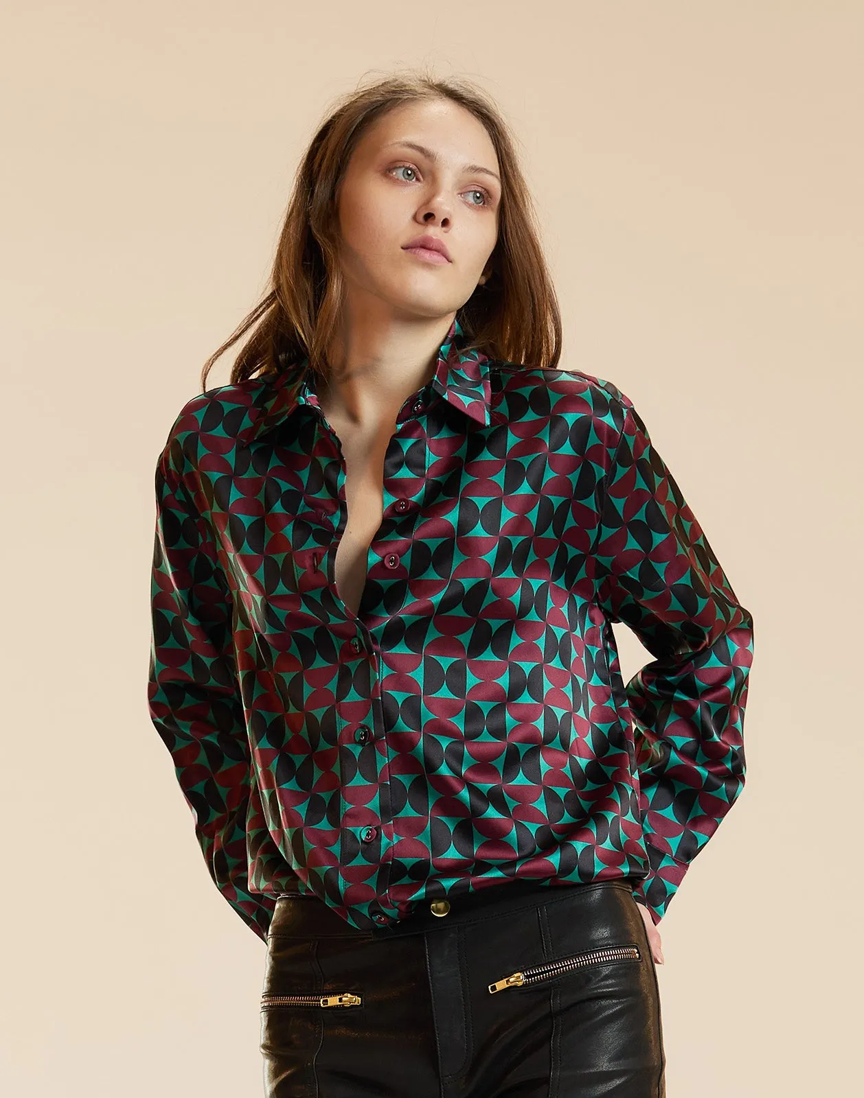 Collectible Silk Shirt sold by Cynthia Rowley product image thumbnail 2