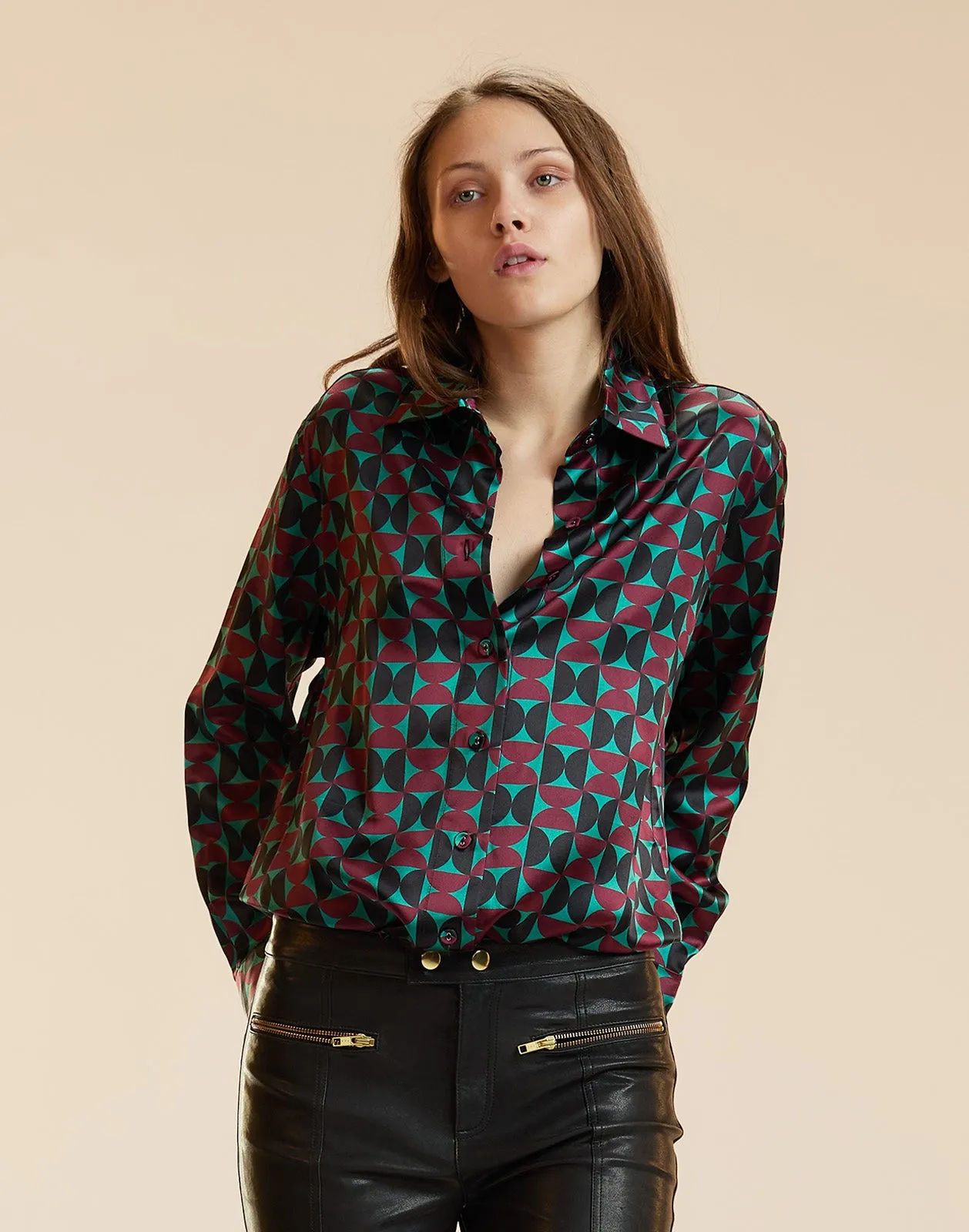 Collectible Silk Shirt sold by Cynthia Rowley product image thumbnail 3